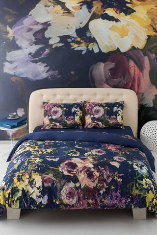 Satin-Bettwäsche Mirabello Fiori di Notte