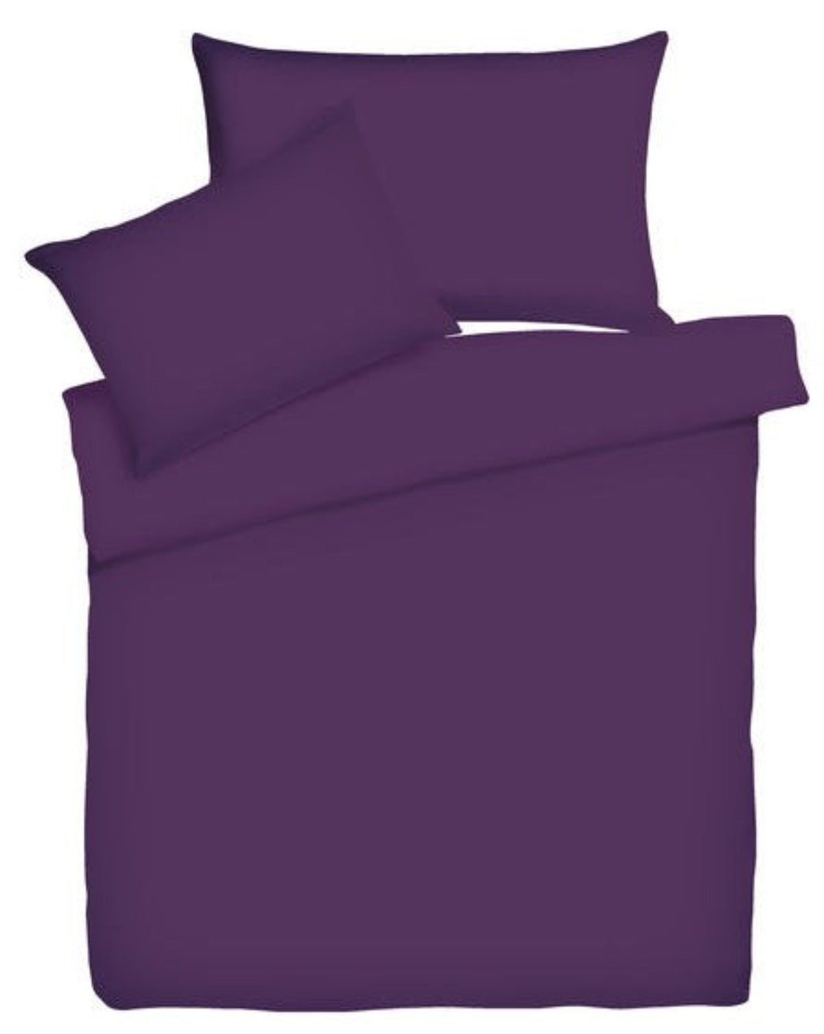 Satin-Bettwäsche Uni