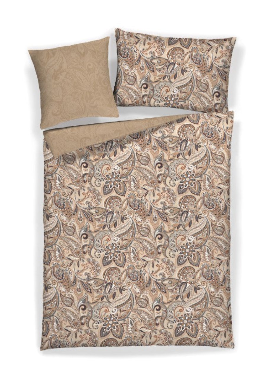 Satin bed linen Pauline