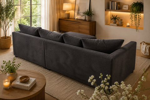 Cord Sofa Selina
