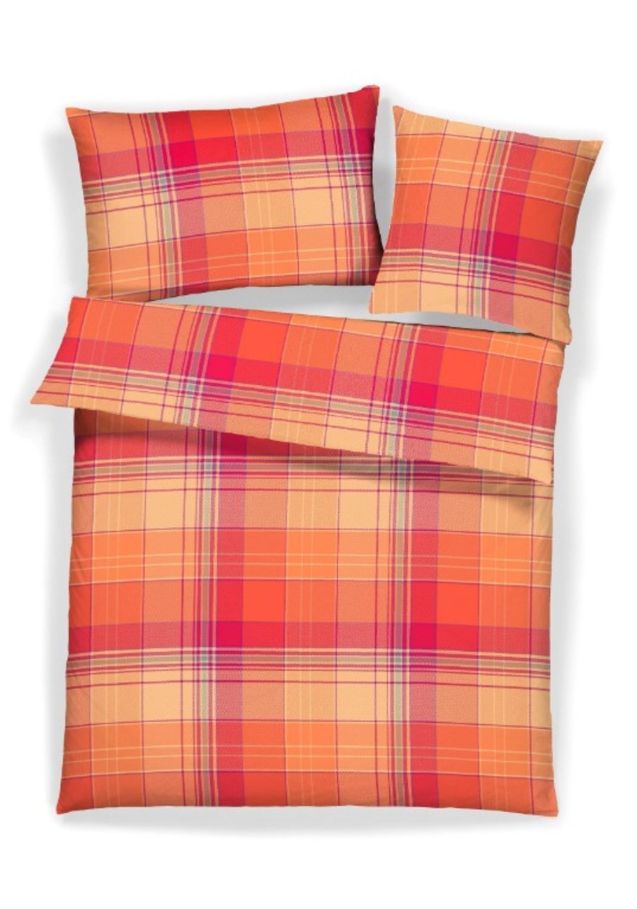 Renforcé Seersucker bed linen Timeo
