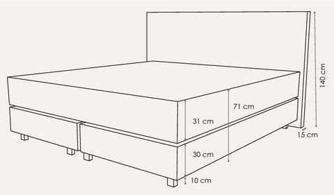 Boxspringbett Veronika