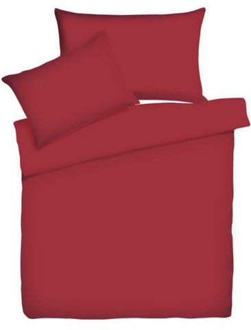 Satin-Bettwäsche Uni