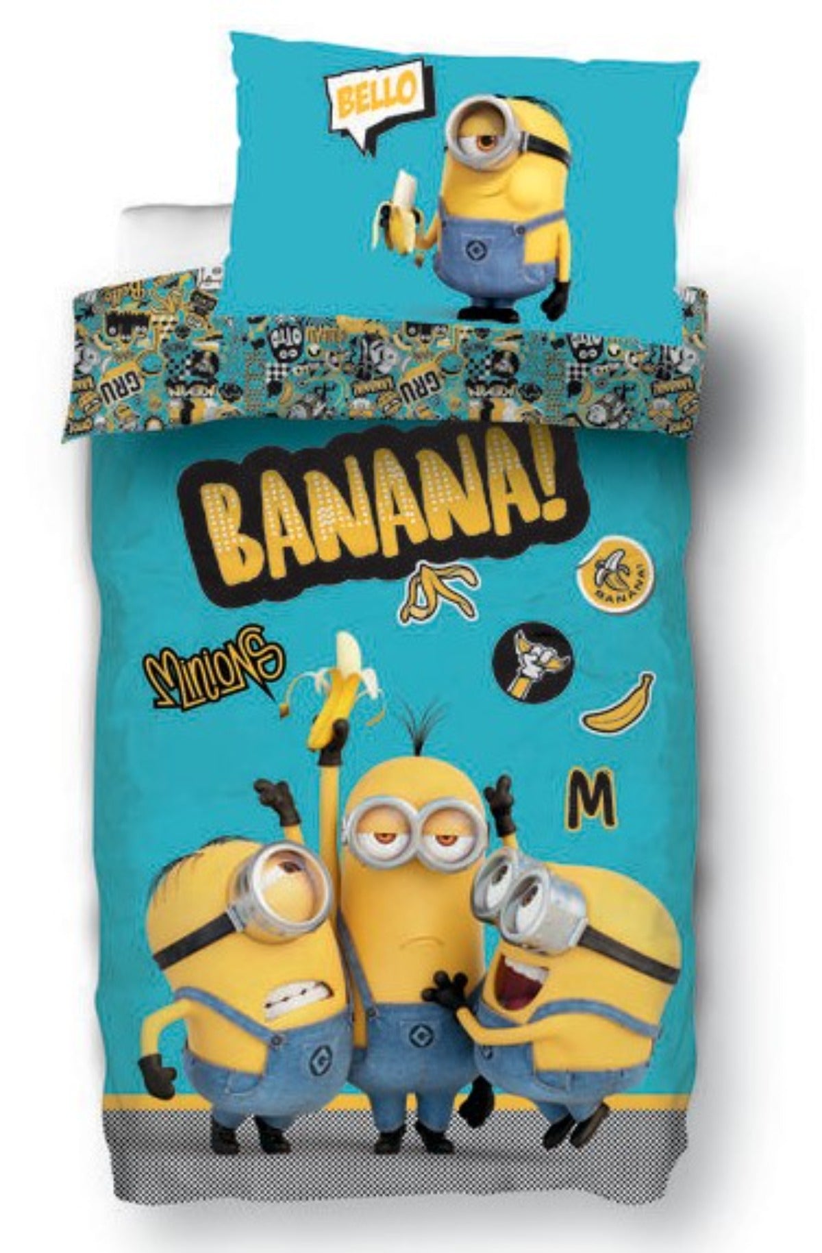 Kinder-Bettwäsche Minions