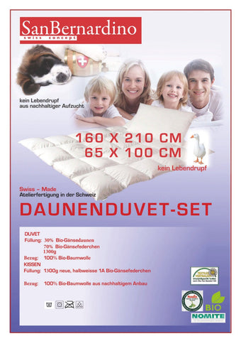 Kissen - Duvet - Set  San Bernardino